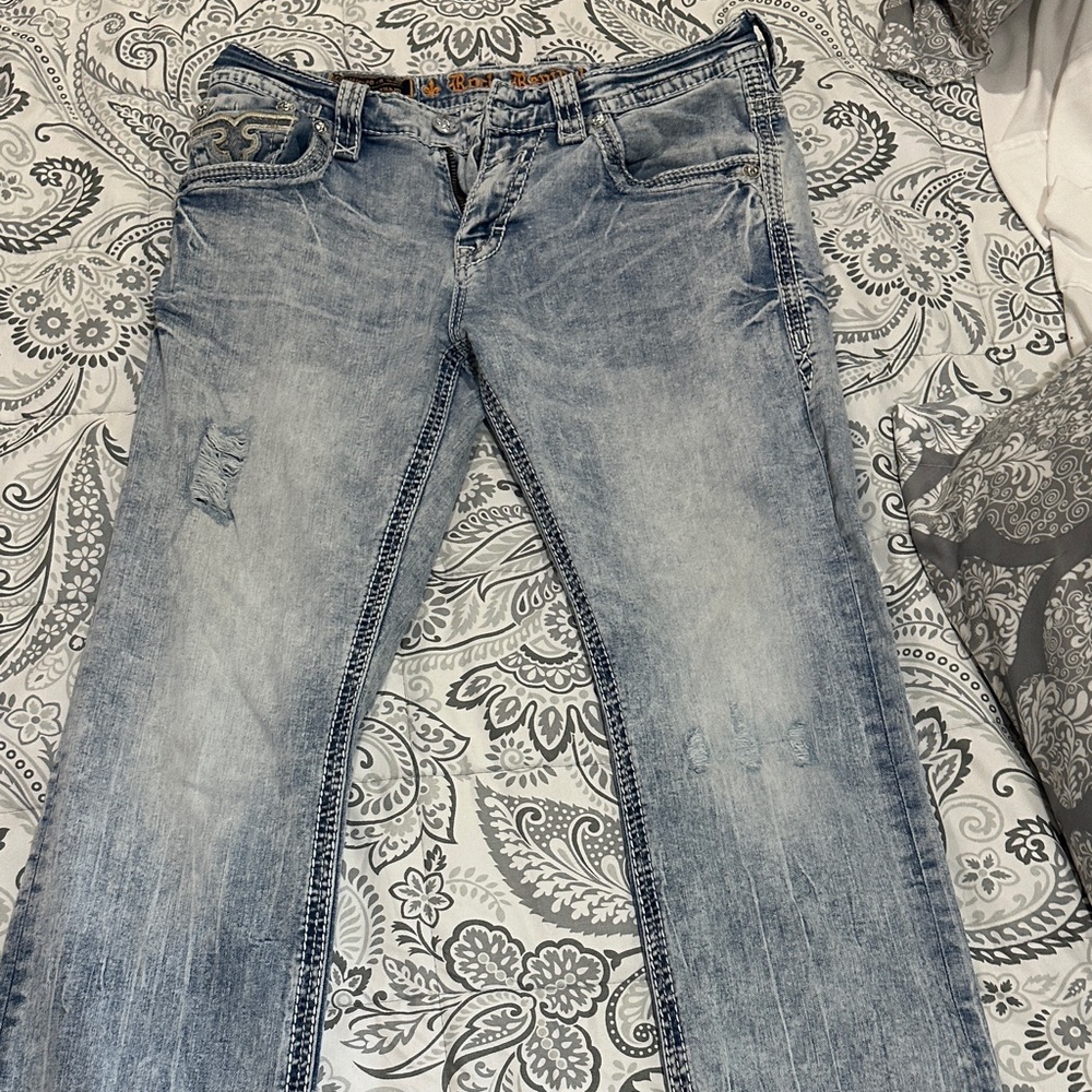 Rock revival Olen alt straight jeans 33/34